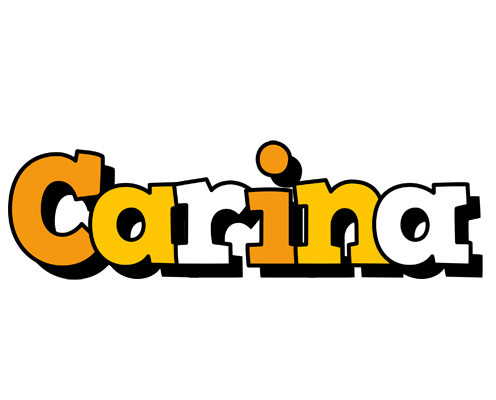 Carina cartoon logo