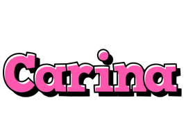 Carina girlish logo