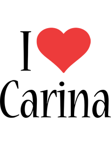Carina i-love logo