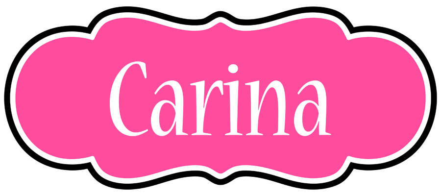 Carina invitation logo