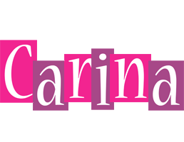 Carina whine logo