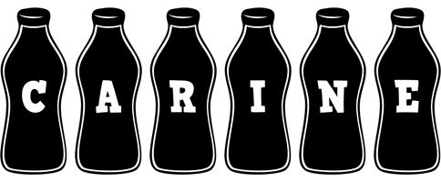 Carine bottle logo