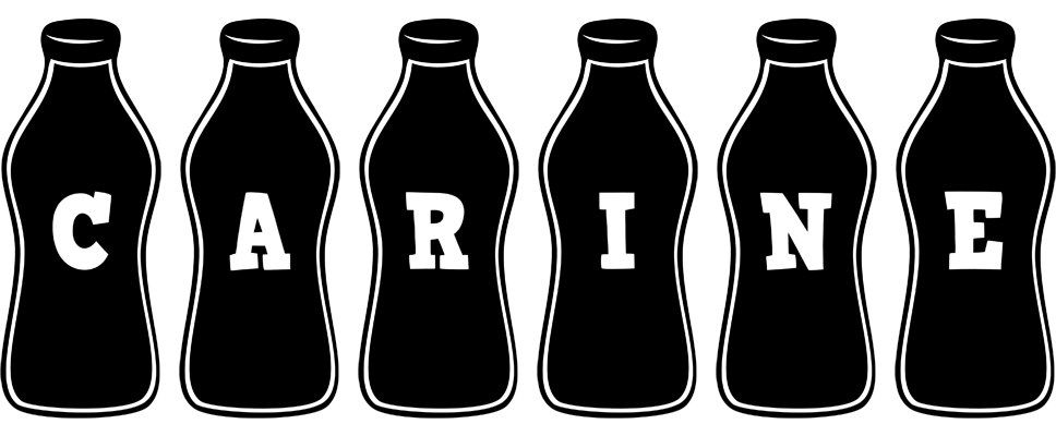 Carine bottle logo