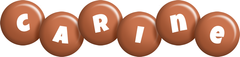 Carine candy-brown logo