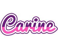 Carine cheerful logo