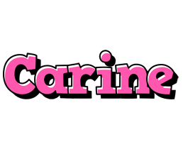 Carine girlish logo