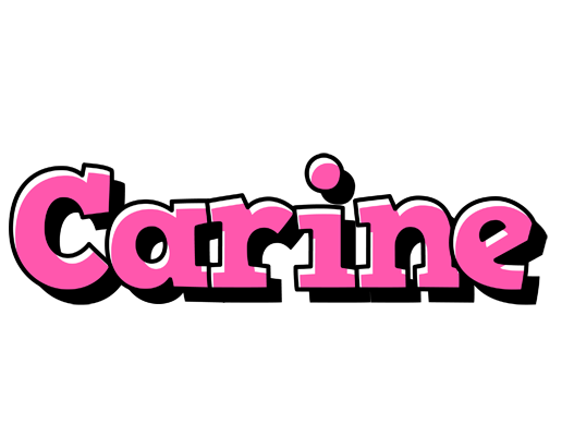 Carine girlish logo