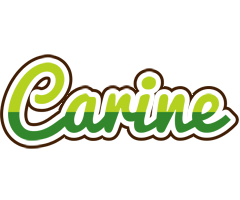 Carine golfing logo
