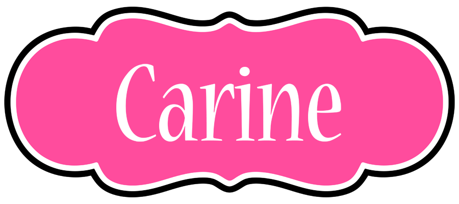 Carine invitation logo