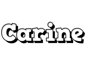Carine snowing logo