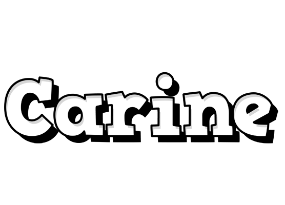 Carine snowing logo