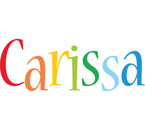 Carissa birthday logo