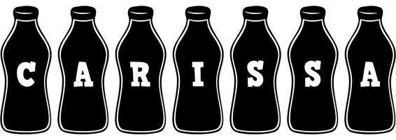 Carissa bottle logo