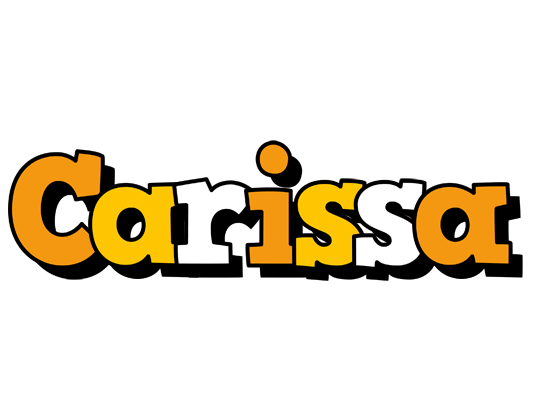 Carissa cartoon logo