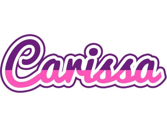Carissa cheerful logo