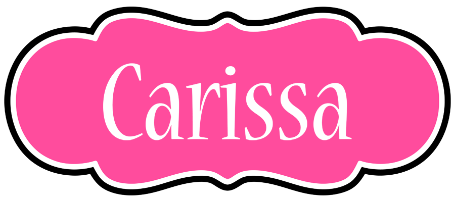 Carissa invitation logo