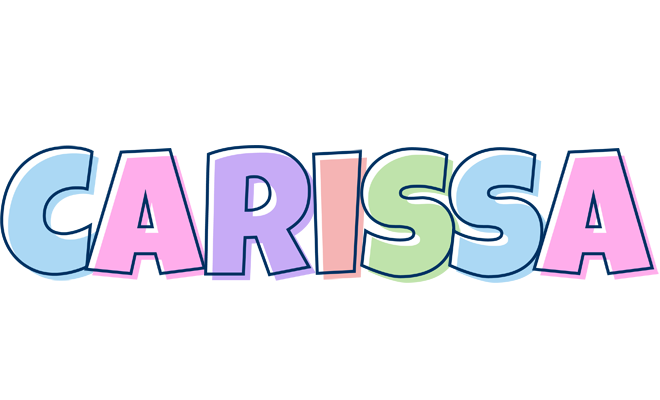 Carissa pastel logo