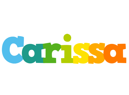 Carissa rainbows logo