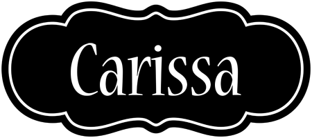 Carissa welcome logo