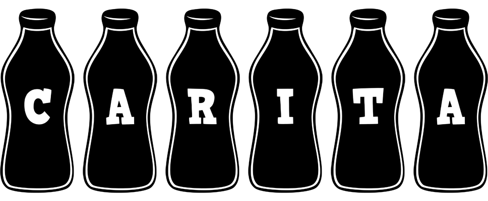 Carita bottle logo