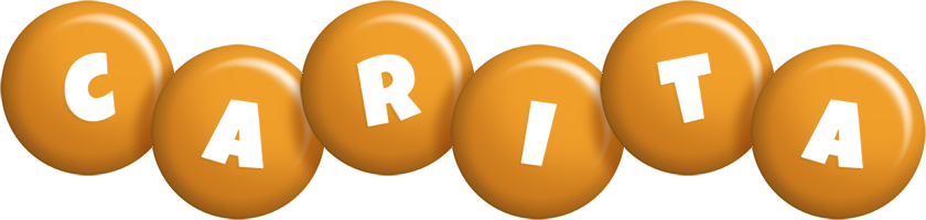 Carita candy-orange logo