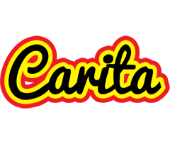 Carita flaming logo