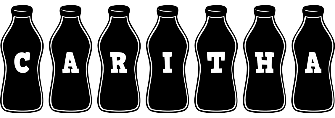 Caritha bottle logo