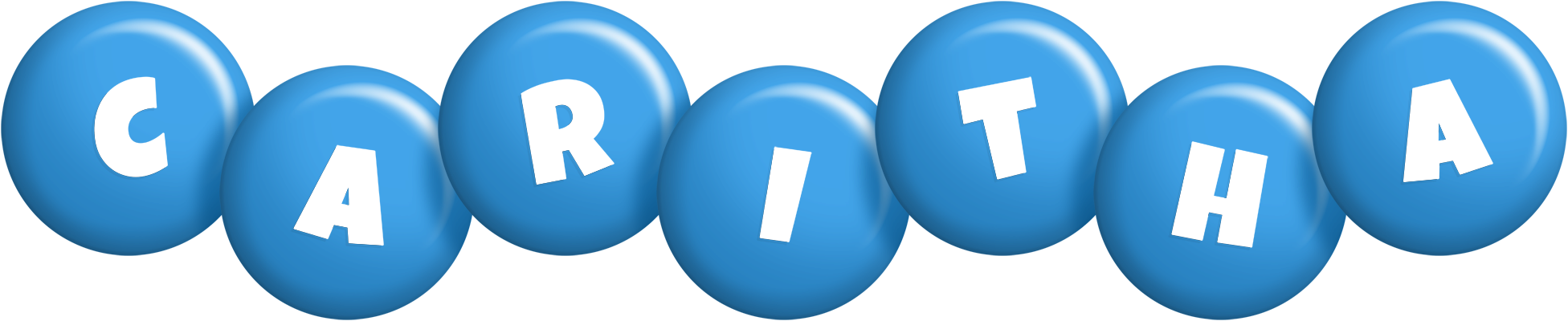 Caritha candy-blue logo