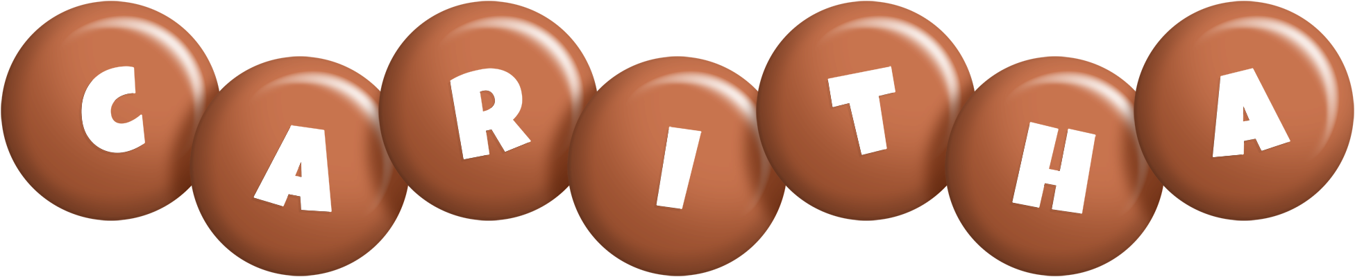Caritha candy-brown logo