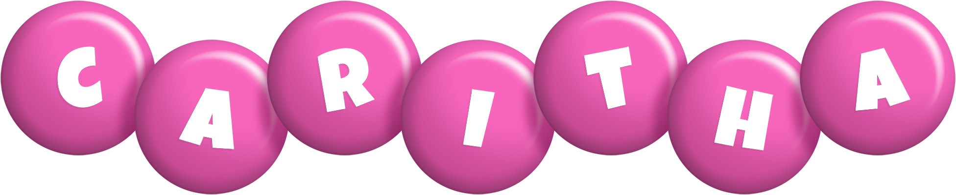 Caritha candy-pink logo