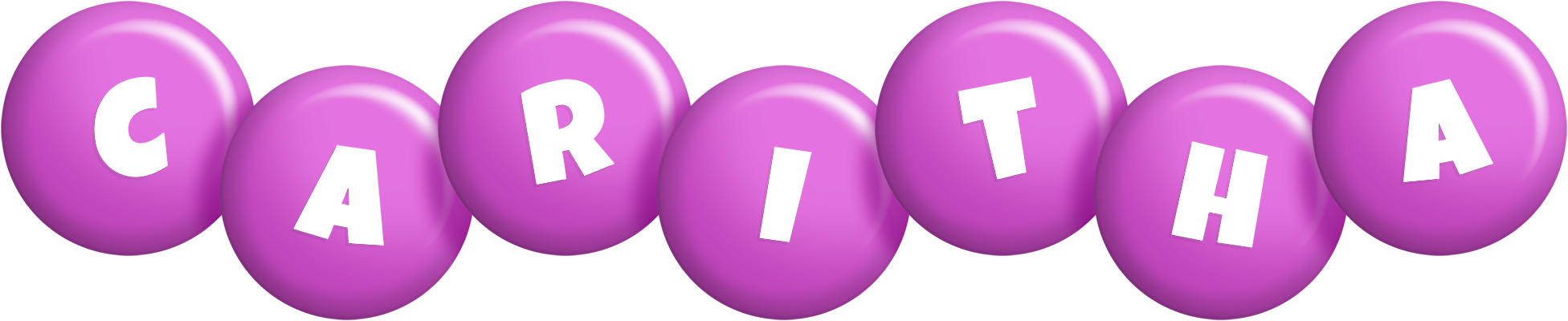 Caritha candy-purple logo