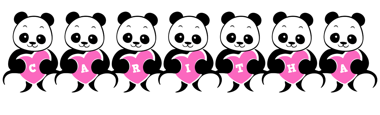 Caritha love-panda logo