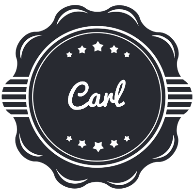 Carl badge logo