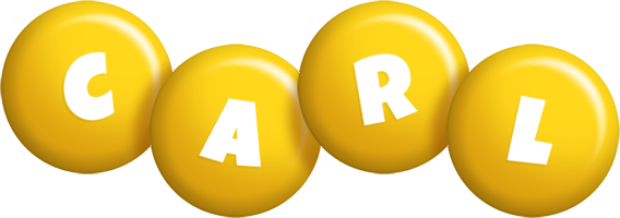 Carl candy-yellow logo