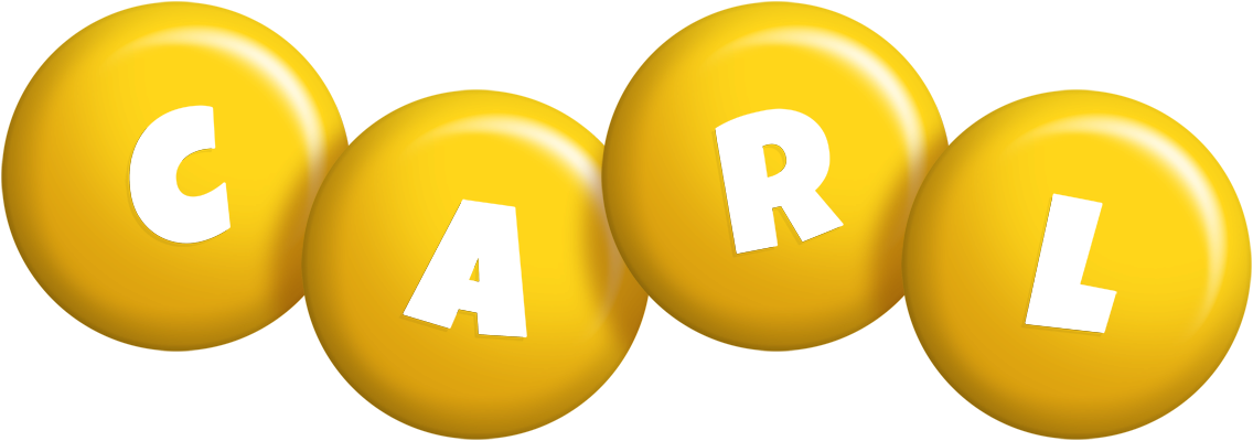 Carl candy-yellow logo