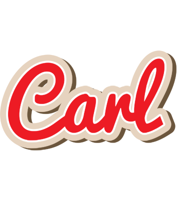 Carl chocolate logo