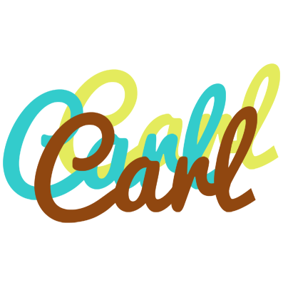 Carl cupcake logo
