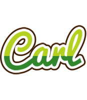 Carl golfing logo