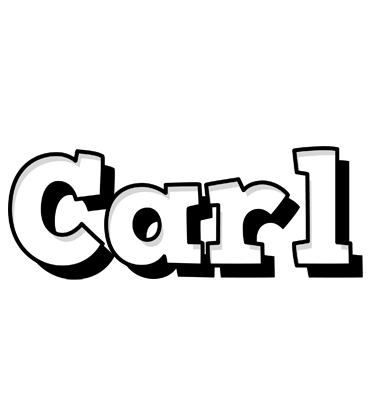 Carl snowing logo