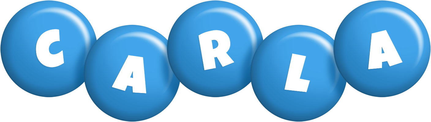 Carla candy-blue logo