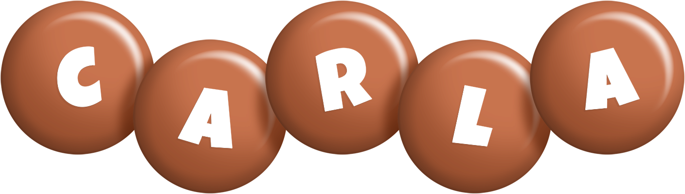 Carla candy-brown logo