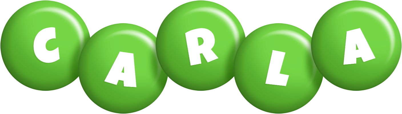 Carla candy-green logo