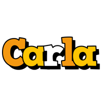 Carla cartoon logo