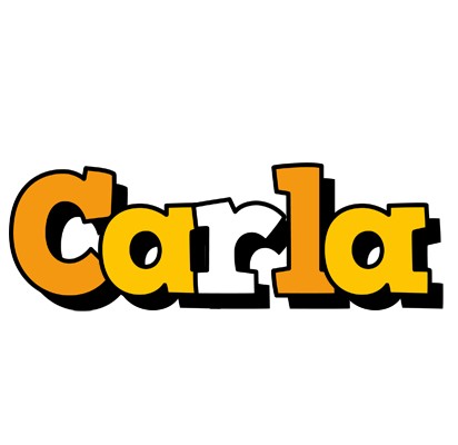 Carla cartoon logo