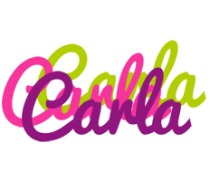 Carla flowers logo