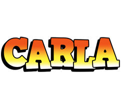 Carla sunset logo