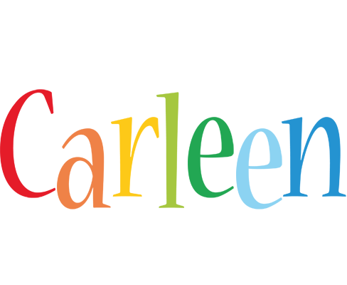Carleen birthday logo