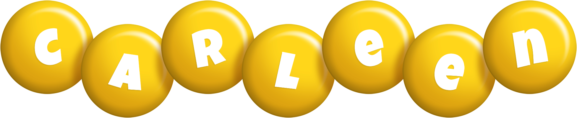 Carleen candy-yellow logo