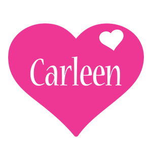 Carleen love-heart logo