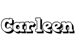 Carleen snowing logo